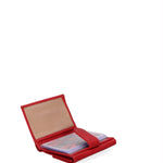 Portafoglio uomo in vera pelle Casual IN-1065-ROSSO Sergio Valentini