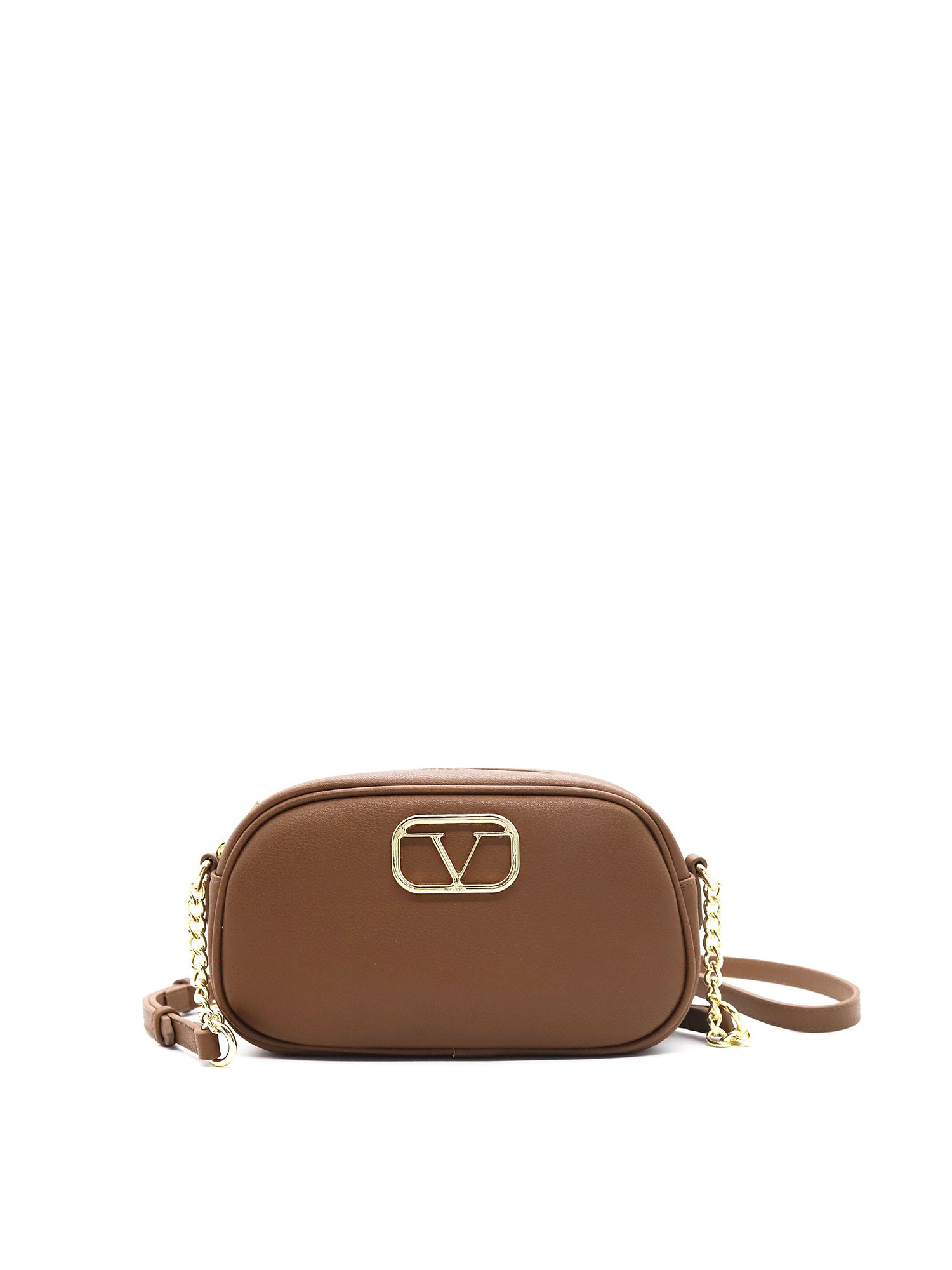 Valencia Borsa a tracolla da donna Ecopelle VB-204-MARRONE 19V69 Italia