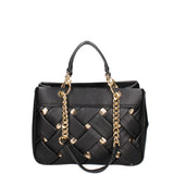 Rosalind Borsa a mano da donna 100% poliuretano B17151-NERO Braccialini