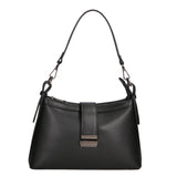 Aurelia Borsa a spalla da donna Vera pelle 05694-NERO Gave Lux