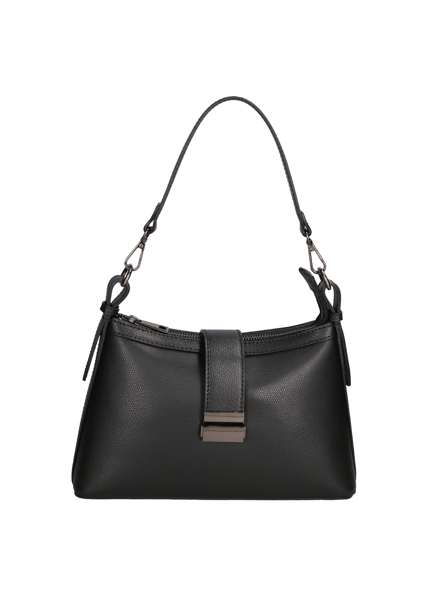 Aurelia Borsa a spalla da donna Vera pelle 05694-NERO Gave Lux