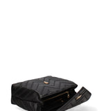 Borsa a spalla da donna Vera pelle JR-W-1105SA-BLACK-GOLD John Richmond