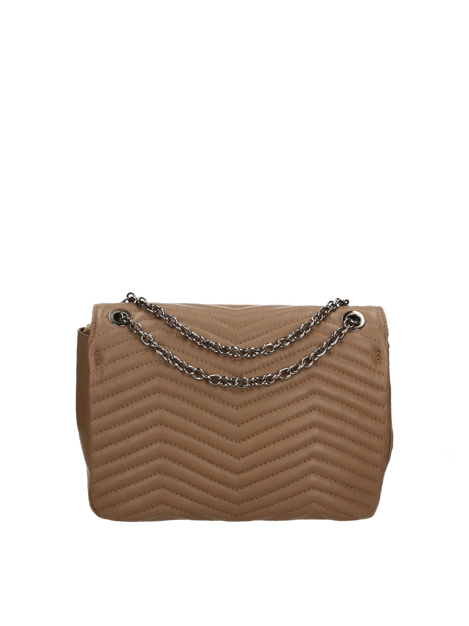 Erisma Borsa a tracolla donna Vera pelle 6509-TAUPE Gave Lux