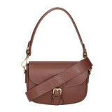 Viktoria Borsa a spalla da donna Vera pelle 06526-D223 cioccolato Gave Lux