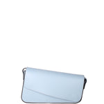Borsa a tracolla da donna Vera pelle 07223-L366 CIELO Roberta Rossi