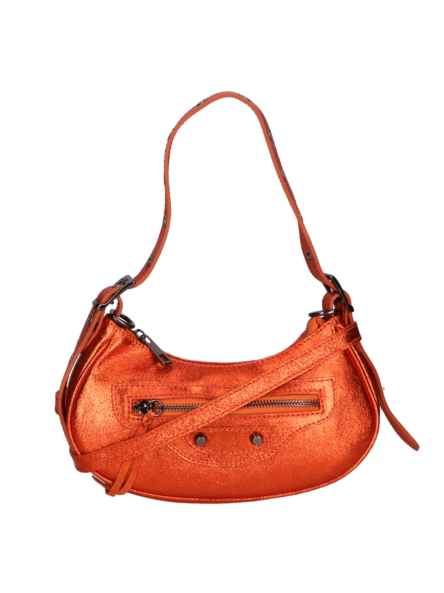 Gloria Borsa a mano da donna Vera pelle 05708L-L010 ARANCIO Gave Lux
