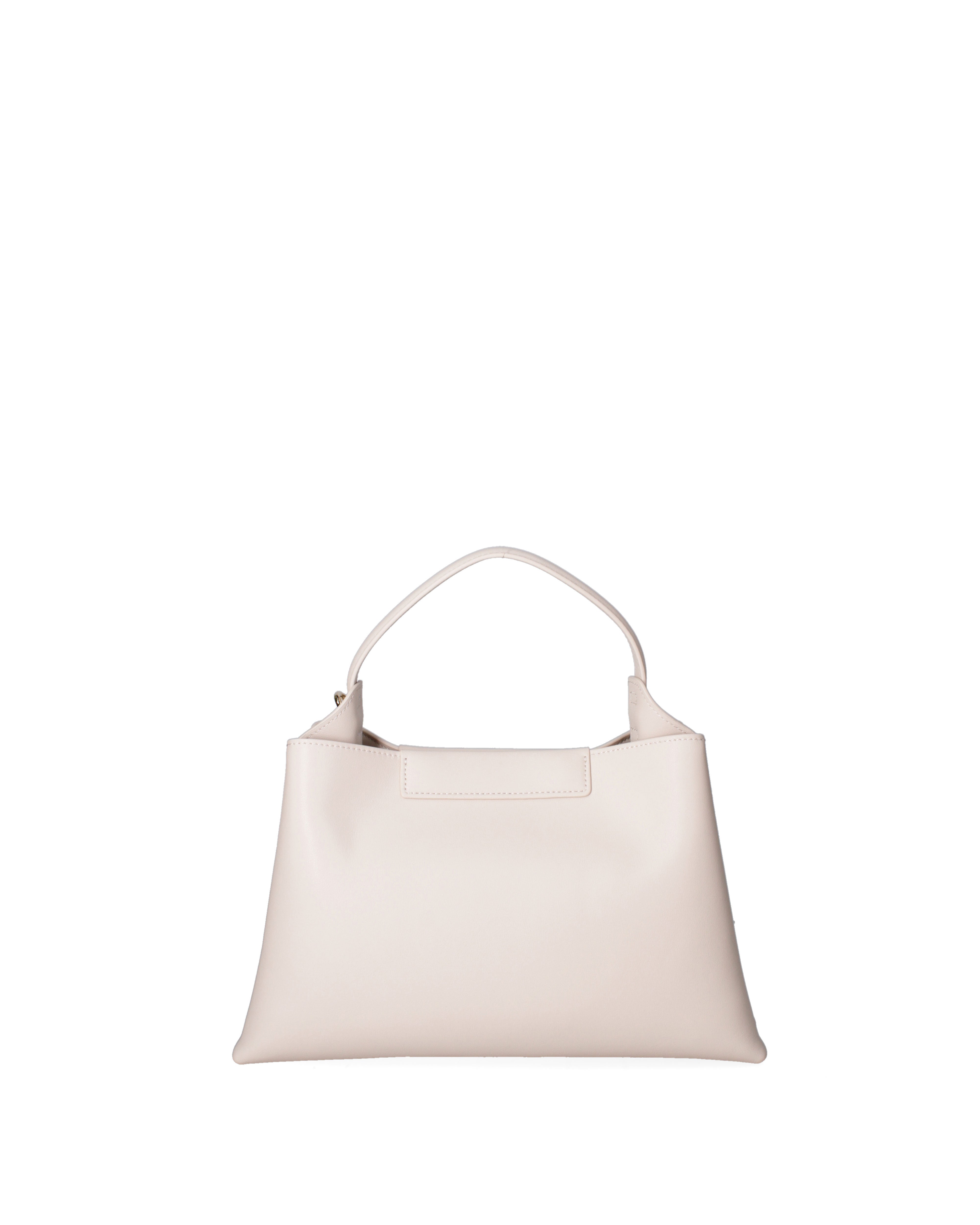 Borsa a mano da donna 100% pelle riciclata 07227-Latte Viola Castellani