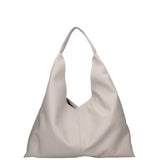 Borsa a mano da donna 100% vera pelle 07209-D86 GRIGIO PERLA Roberta Rossi