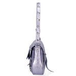 Borsa a spalla da donna Vera pelle 07234-L027 LILLA Roberta Rossi