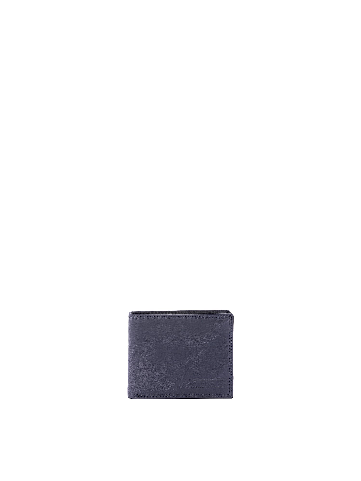 Portafoglio uomo in vera pelle Casual CC808-992-BLU Coveri Collection