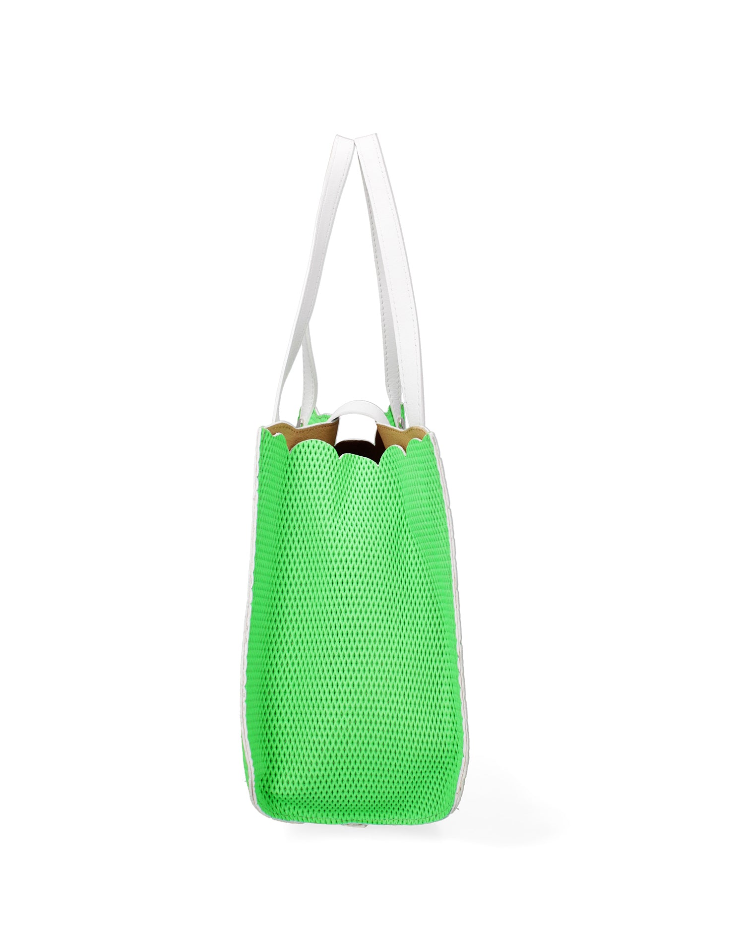 Palermo Borsa a spalla da donna Vera pelle 697756-VERDE Gave Lux