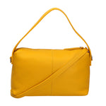 Iolanda Borsa a mano da donna Vera pelle 7004-CHI-04 GIALLO Gave Lux