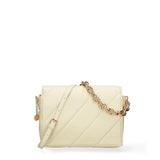 Borsa a spalla da donna Ecopelle DC3122-2-YELLOW Diana&co