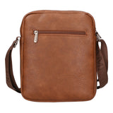 Borsa a tracolla uomo in pelle PU Casual PCL3008-COFFEE Northampton Polo Club