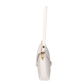Solara Elite Borsa a tracolla donna Vera pelle B17206-BIANCO Braccialini
