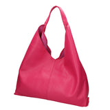 Ginger Borsa a spalla da donna Vera pelle 05788-D02 FUXIA Gave Lux