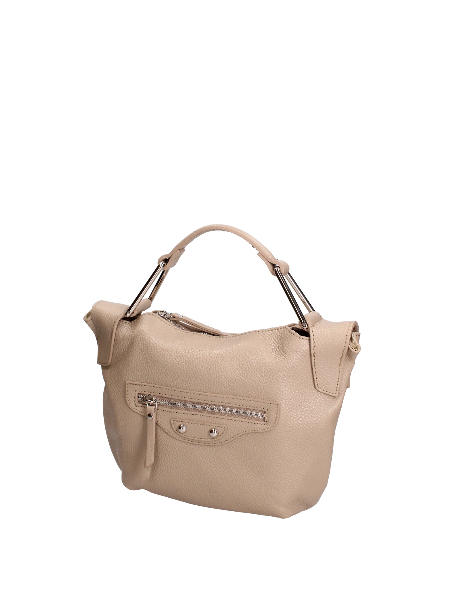 Borsa a mano da donna Vera pelle 07236-D05 CAPPUCCINO Roberta Rossi