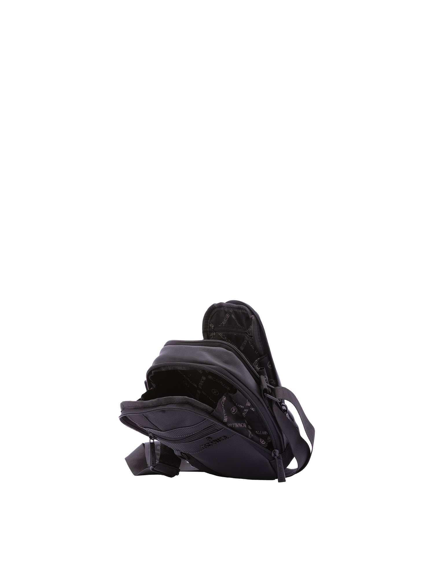 Borsa a tracolla uomo Poliestere BC1183-NERO B Cavalli