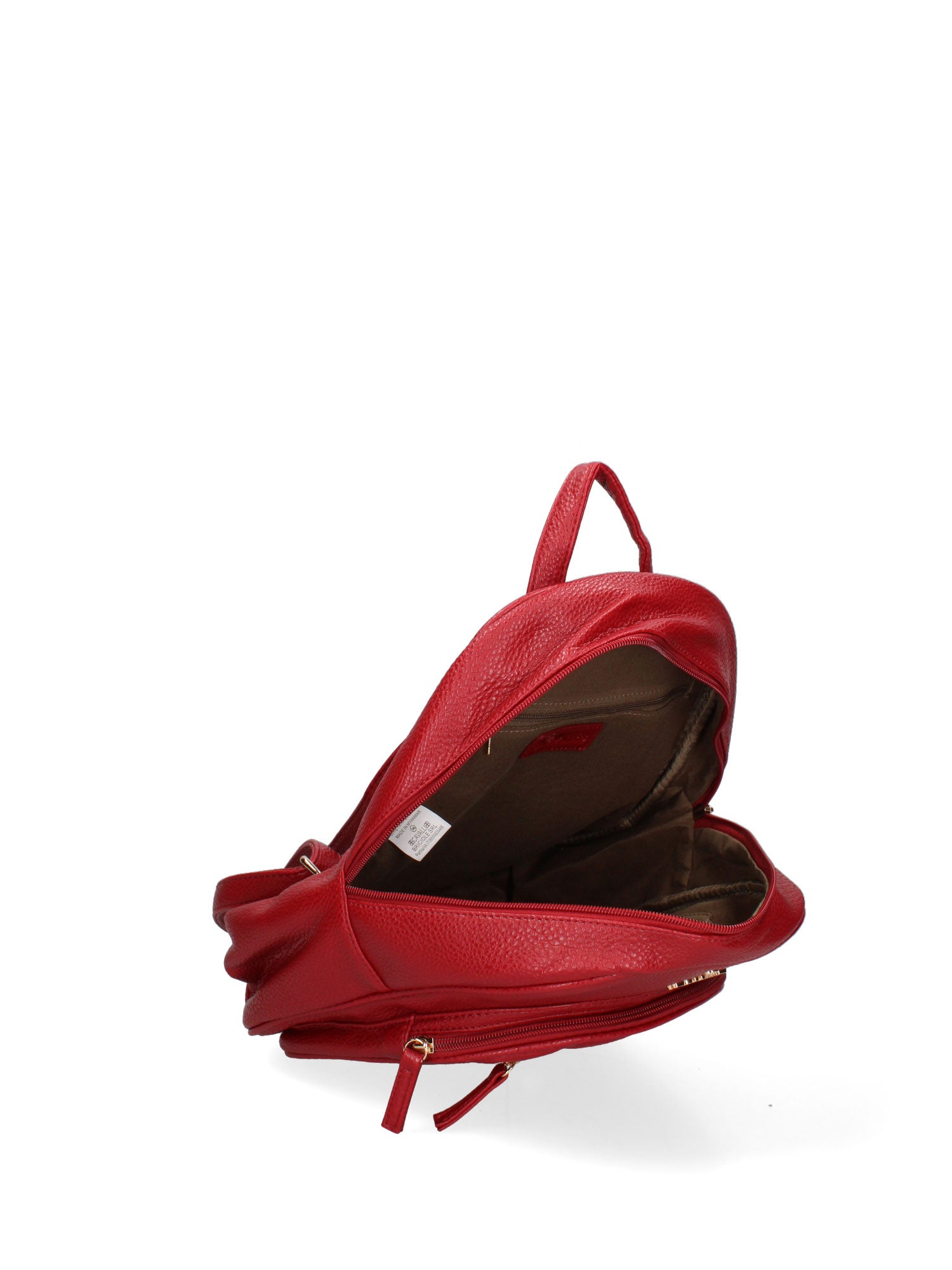 Zaino da donna in ecopelle Casual BC1377-RED B Cavalli