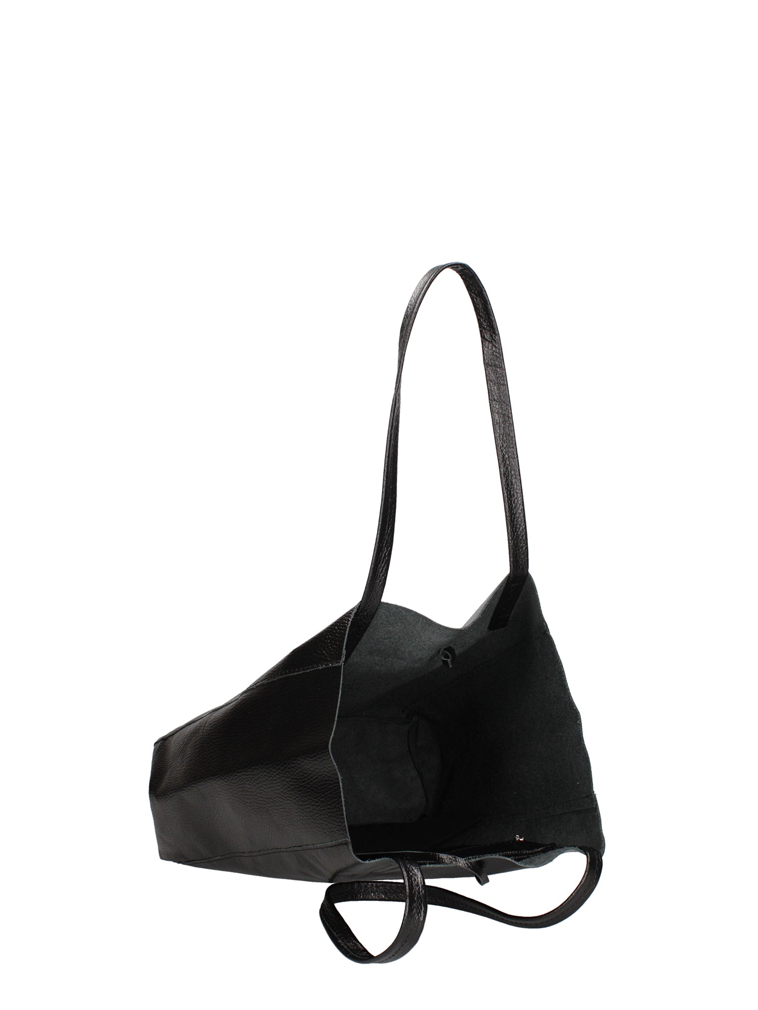 Iride Borsa a mano da donna 100% pelle 05921-DL28 NERO Gave Lux