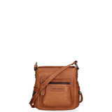 Borsa a tracolla da uomo Vera pelle HILB-3345-CUOIO Hill Burry