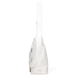 Borsa a spalla da donna 100% Pvc CM6408-WHITE David Jones