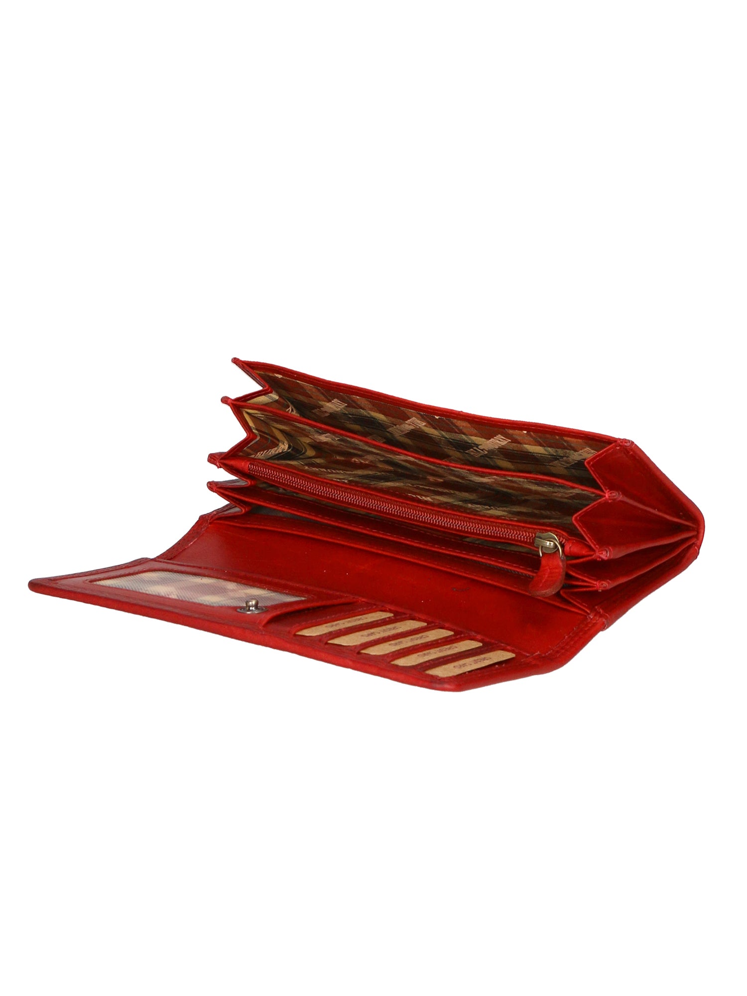 Portafoglio da uomo in vera pelle RFID HILB-V-102-ROSSO Hill Burry