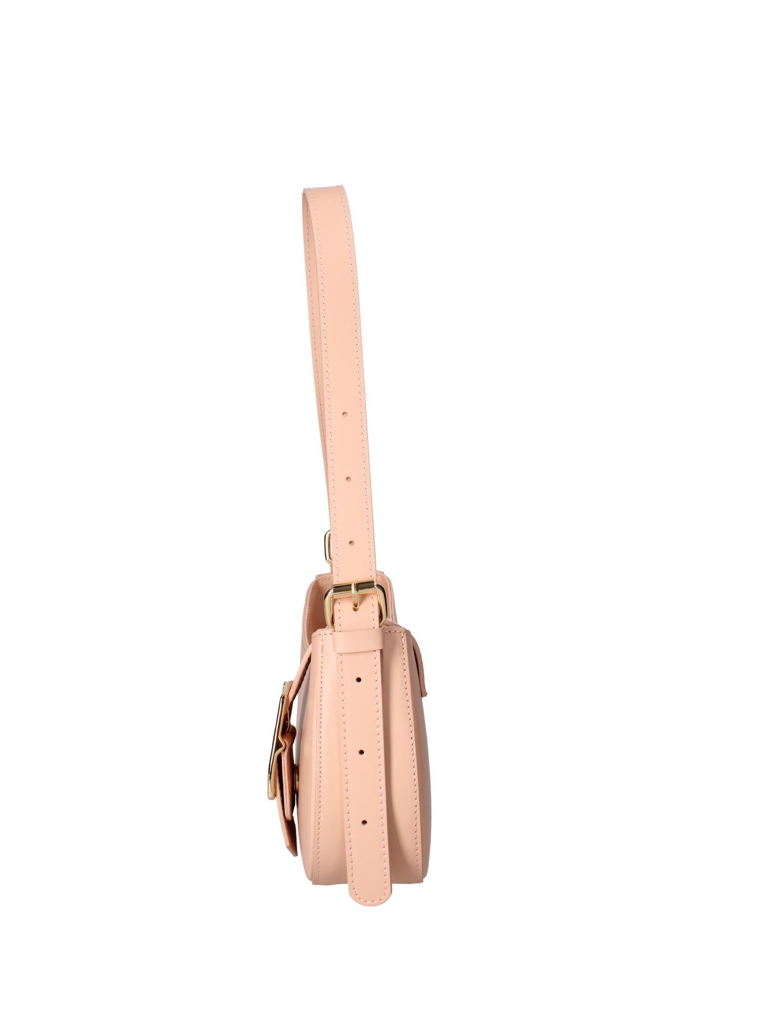 Borsa a spalla da donna 100% vera pelle 07213-L805 LILLA Roberta Rossi
