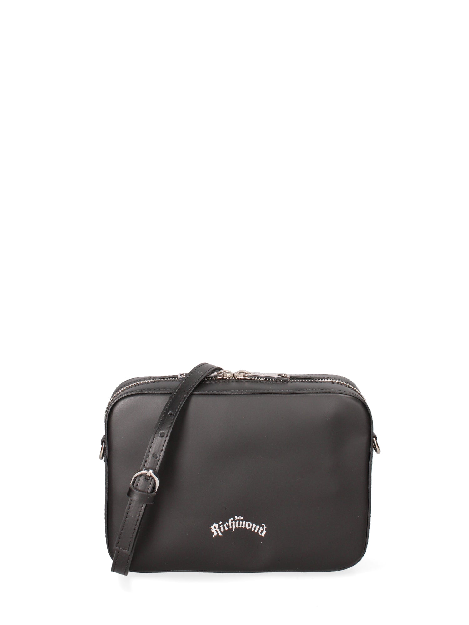 Borsa a tracolla da donna Vera pelle JR-W-1018-BLACK-SILVER John Richmond