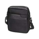Borsa a tracolla uomo Pelle PU e Tessuto PCL3061-BLACK Northampton Polo Club