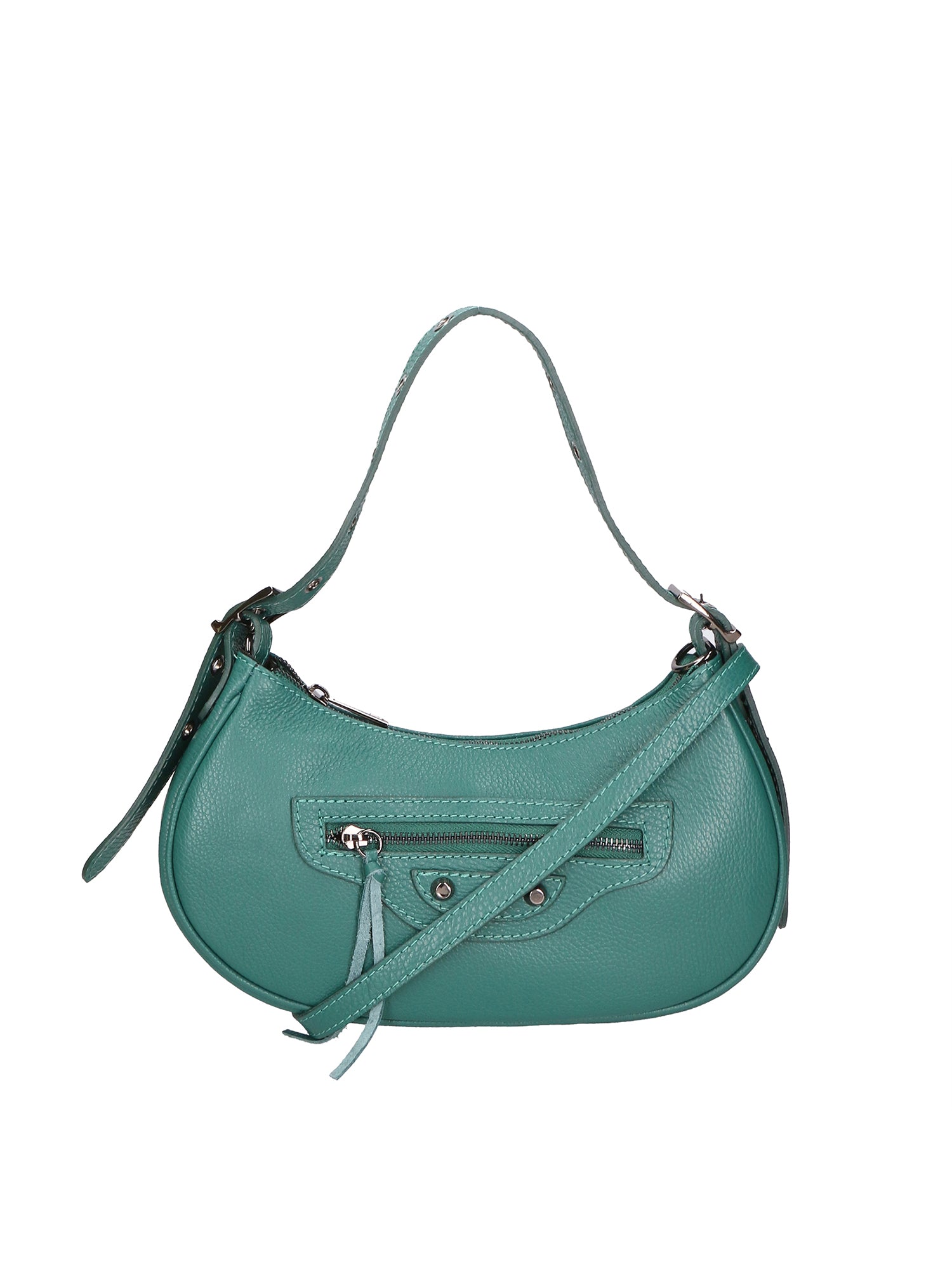 Loredana Borsa a spalla da donna Vera pelle 06548-PAVONE Gave Lux