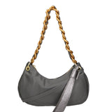 Ferrara Borsa a spalla da donna Vera pelle 05461-S27 GRIGIO L020 FERRO Gave Lux