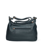Borsa a spalla da donna Ecopelle BC1345-BLUE B Cavalli