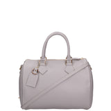 Aralia Borsa a bauletto da donna 100% pelle 5176-D16 GRIGIO GREY Gave Lux