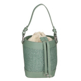 Alyssa Borsa a secchiello da donna Pelle & Paglia 05166-331 S96 MENTA Gave Lux