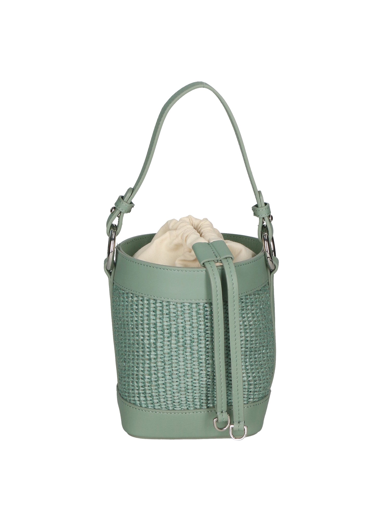 Alyssa Borsa a secchiello da donna Pelle & Paglia 05166-331 S96 MENTA Gave Lux