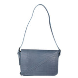 Azzurra Borsa a spalla da donna Vera pelle croco 05699-C41 CARTA ZUCCHERO Gave Lux