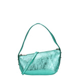 Borsa a spalla da donna Vera pelle e metallo 07228-L037 TURCHESE Roberta Rossi