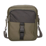 Borsa a tracolla uomo 100% PU Leather PCL3018-GREEN-BLACK Northampton Polo Club