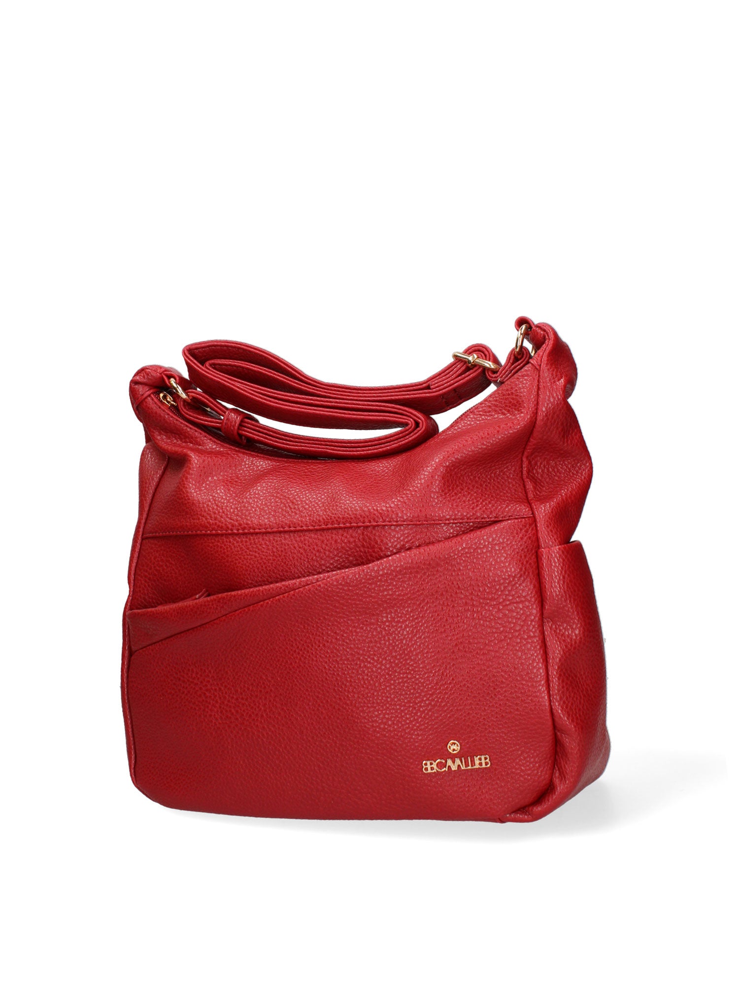 Borsa a tracolla da donna Ecopelle BC1382-RED B Cavalli
