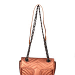 Soleada Borsa a tracolla da donna Vera pelle 8918-FUCSIA Gave Lux