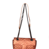 Soleada Borsa a tracolla da donna Vera pelle 8918-FUCSIA Gave Lux