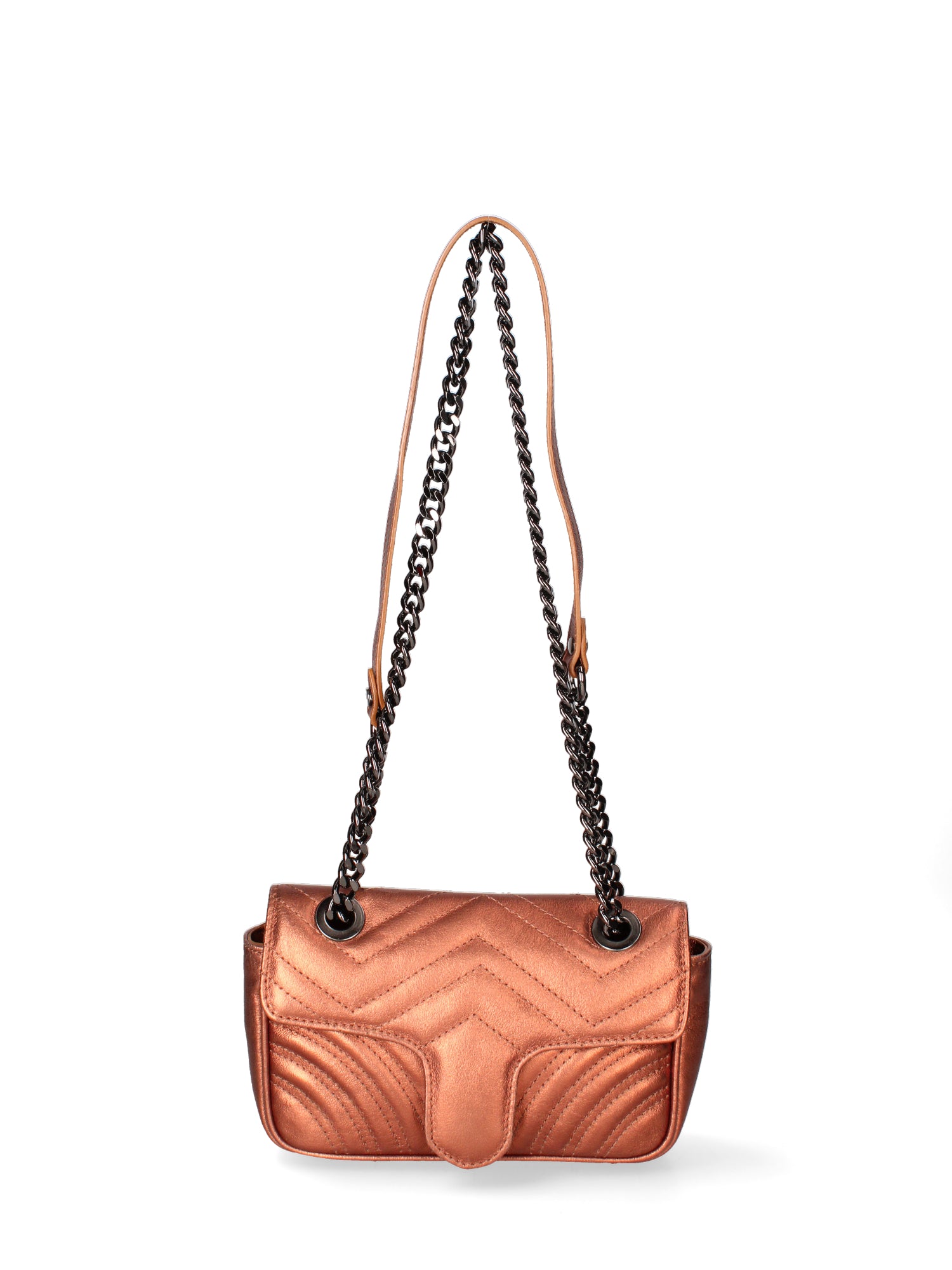 Soleada Borsa a tracolla da donna Vera pelle 8918-FUCSIA Gave Lux