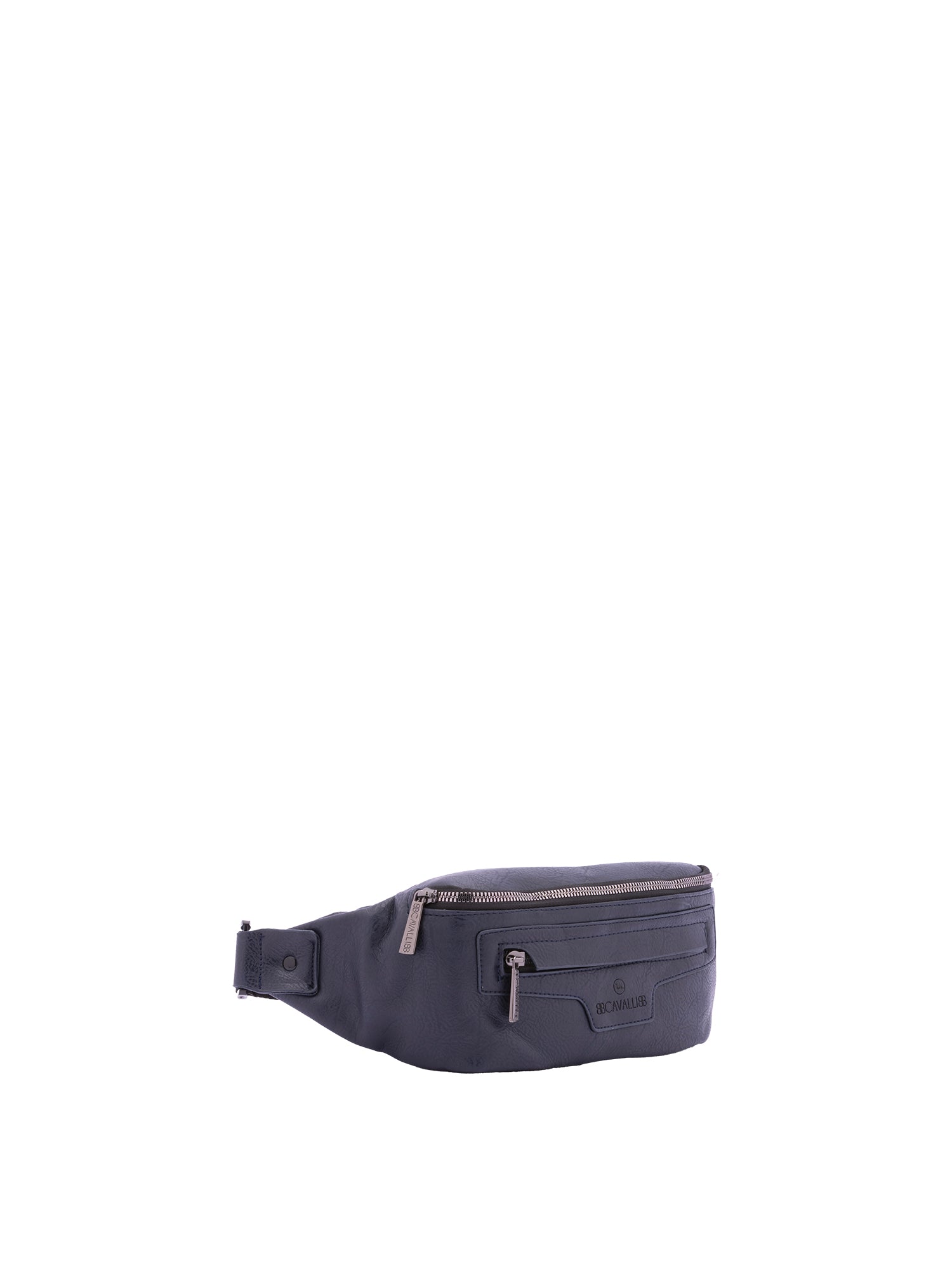 Marsupio da uomo in poliestere Casual BC1410-BLU B Cavalli
