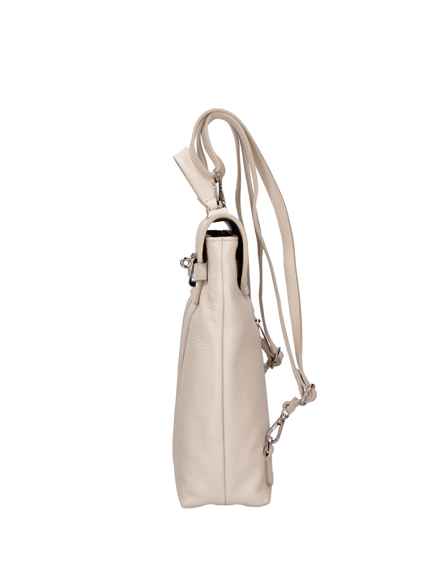 Borsa a mano da donna Vera pelle 07248-D37 LATTE Roberta Rossi