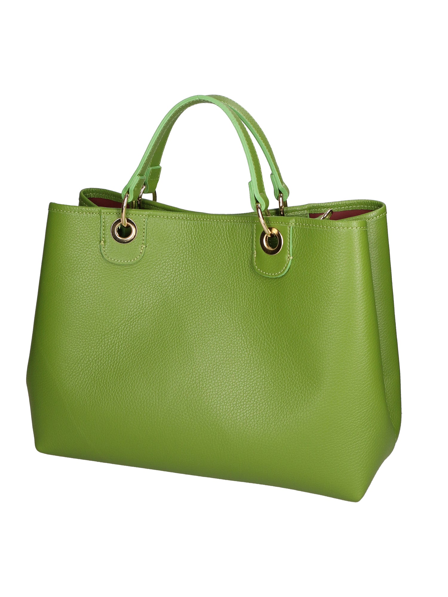 Azurite Borsa a mano da donna 100% pelle 06105-D212 BRUCO Gave Lux