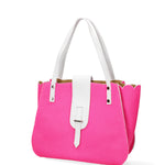 Palermo Borsa a spalla da donna Vera pelle 697756-FUXIA Gave Lux