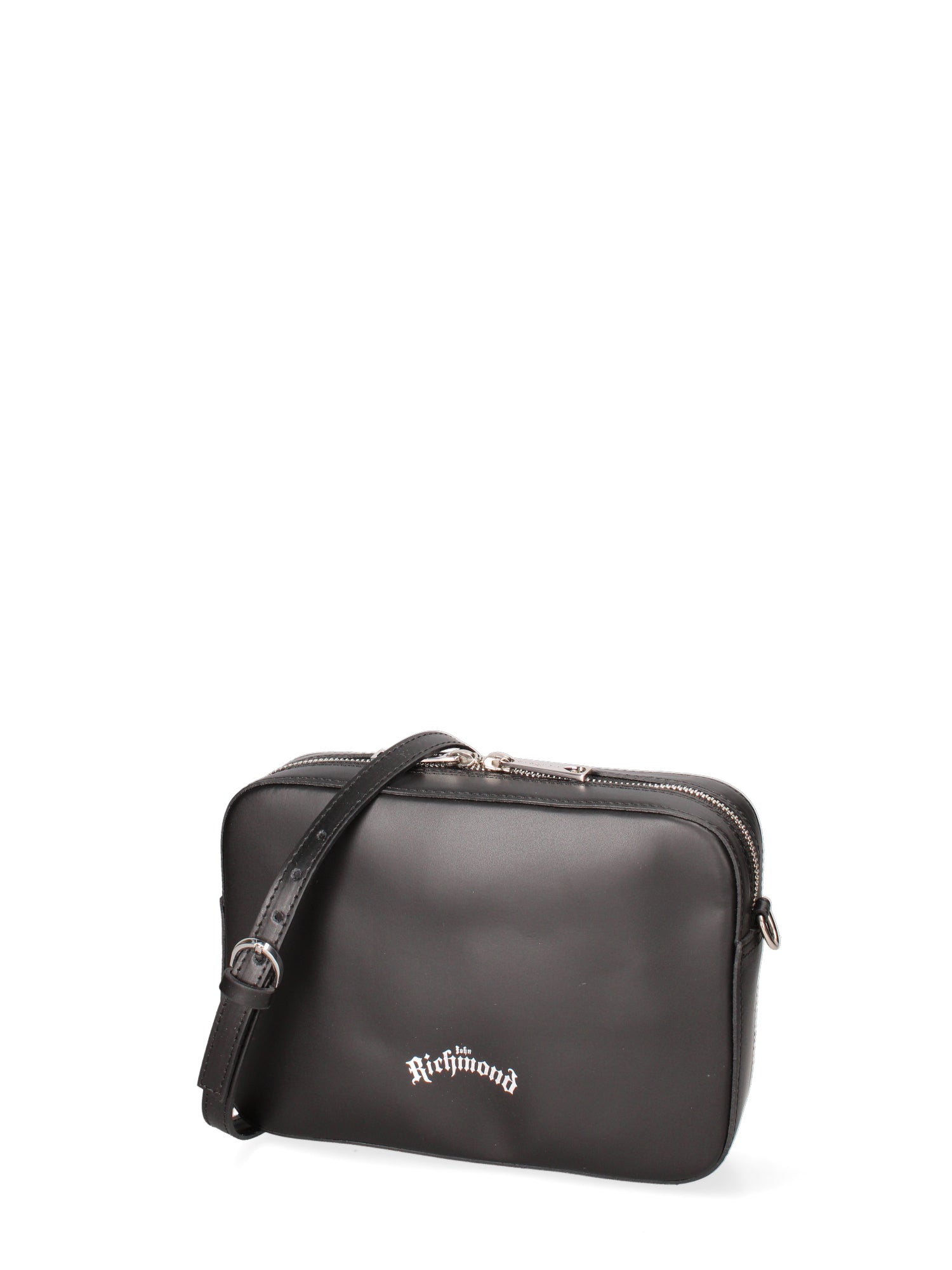 Borsa a tracolla da donna Vera pelle JR-W-1018-BLACK-SILVER John Richmond
