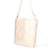 Ivoire Borsa a spalla da donna Vera pelle 6026-1183 BEIGE Gave Lux