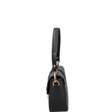 Borsa a spalla da donna Vera pelle 07229-NERO Roberta Rossi
